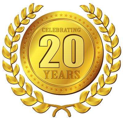 Celebrating 20 Years in Business
